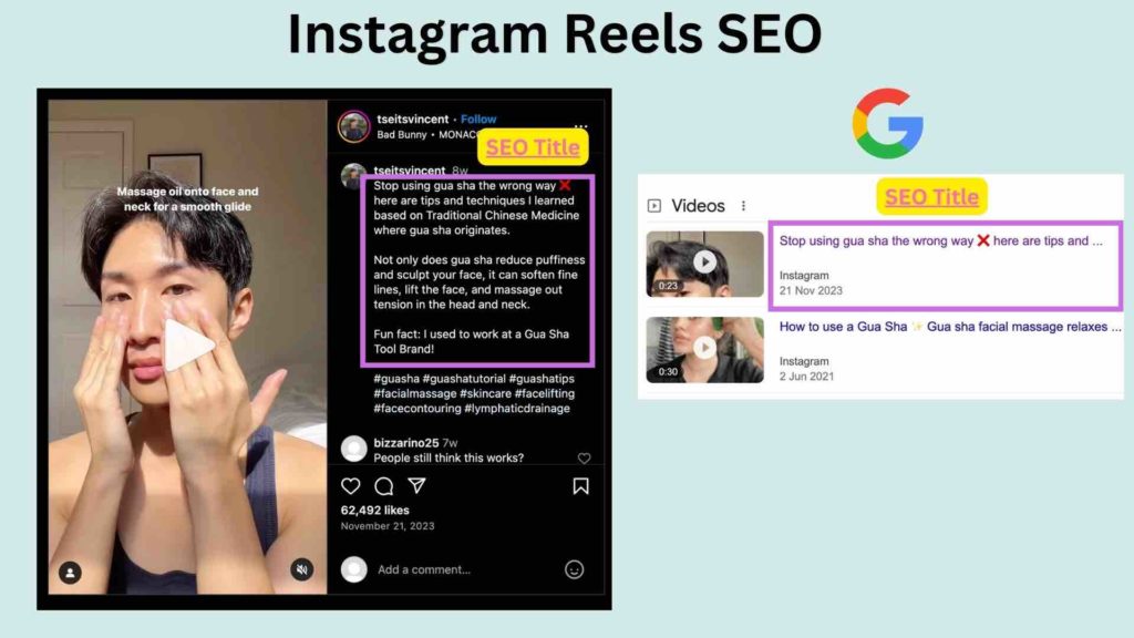 IG reels SEO 